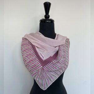 ♦️sold♦️Authentic Chanel Silk Scarf